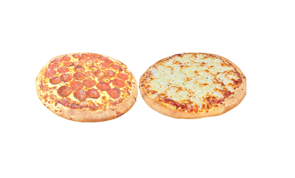 Two Pizzas (4 Toppings)