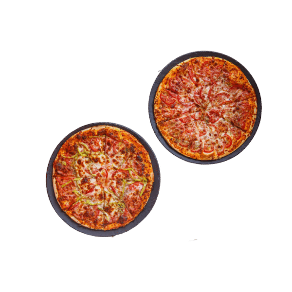 2 Gourmet Pizzas