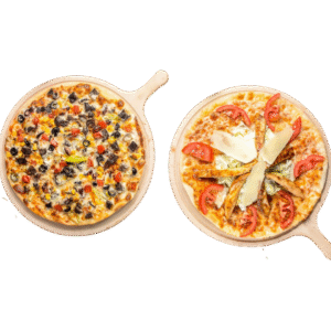 Two Pizzas (5 Toppings)